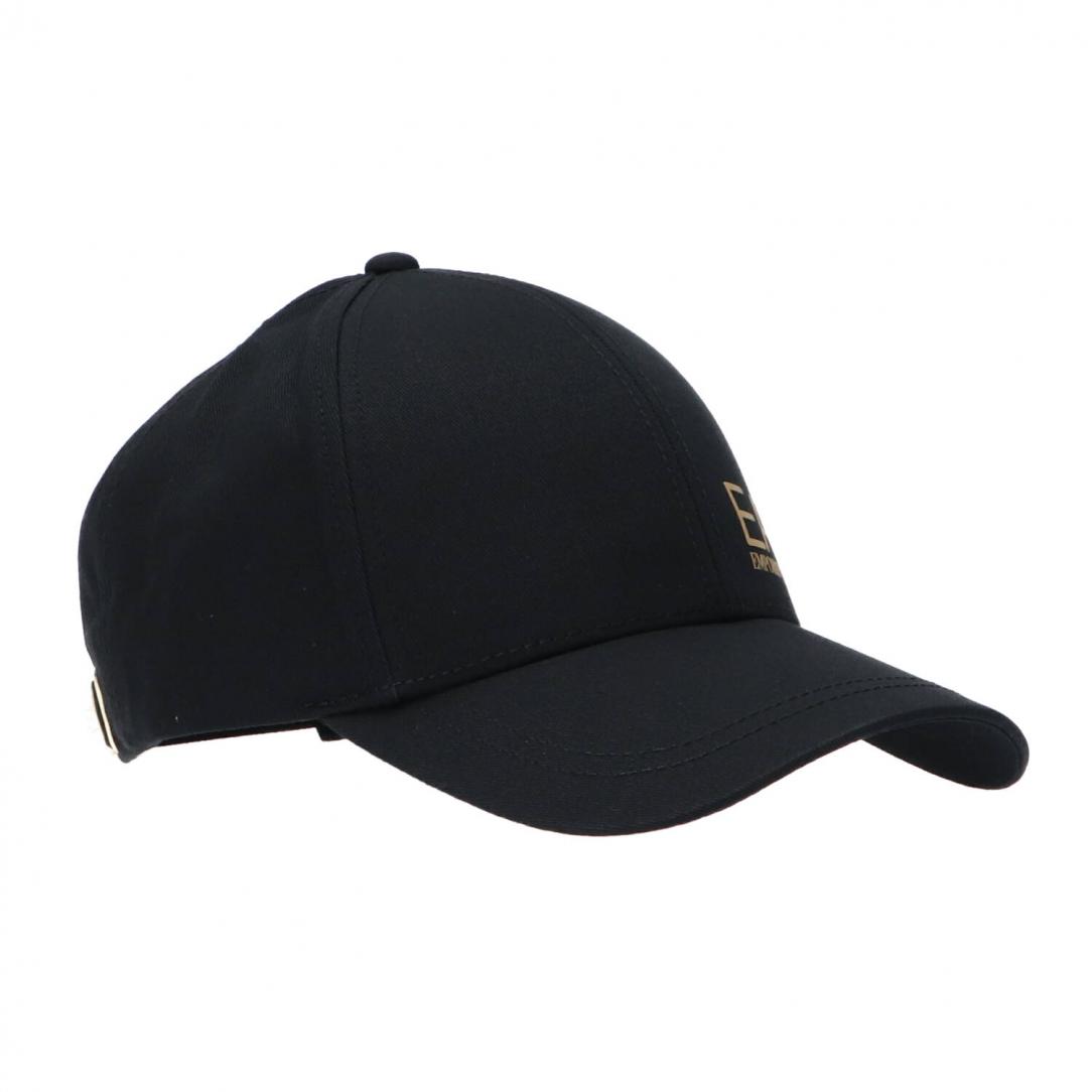 CAPPELLO EA7 BASEBALL Nero Oro CAPPELLO EA7 BASEBALL Nero Oro 3