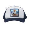 Cappellini TRUCKER CAP POSTER FILOU Blu