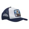 Cappellini TRUCKER CAP POSTER FILOU Blu