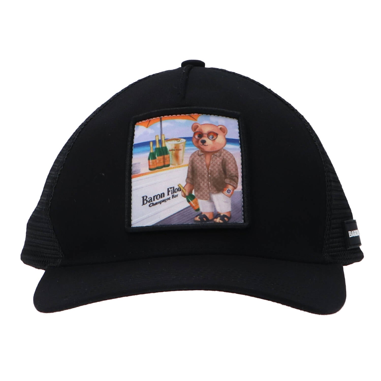 Baron Filou Cappellini Cappellini TRUCKER CAP POSTER FILOU Nero