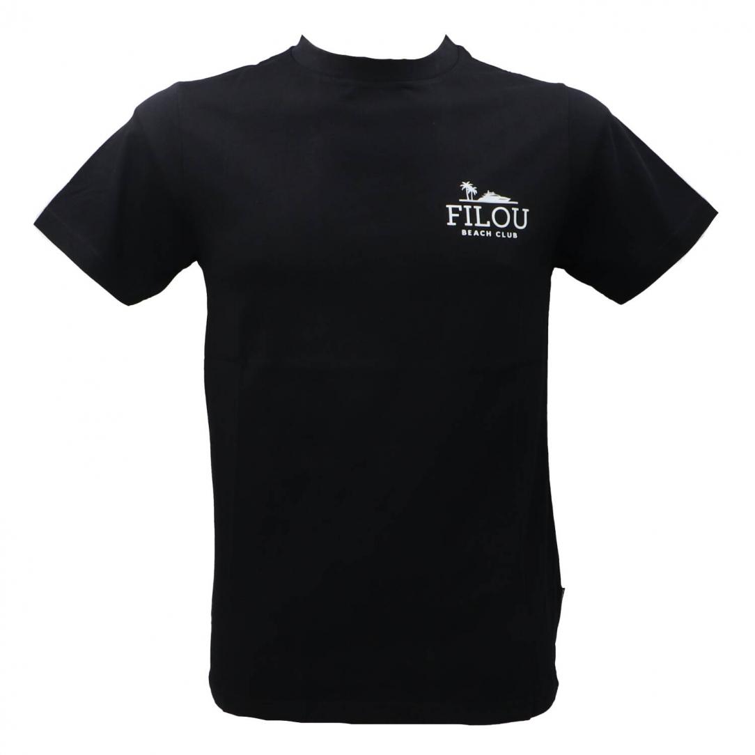 FILOU BACKPRINT T-SHIRT Nero 1
