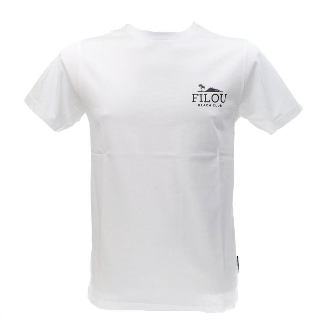 FILOU BACKPRINT T-SHIRT Bianco FILOU BACKPRINT T-SHIRT Bianco 1
