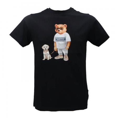 T Shirt Uomo FILOU REG T-SHIRT Nero Nero