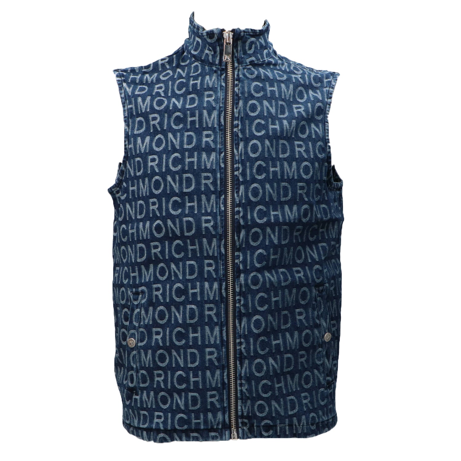 Richmond Smanicato Smanicato GILET JACKET DENIM ALVA Denim