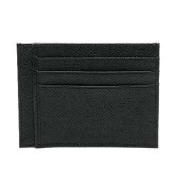 Portacarte REAL LEATHER WALLET PINAR Nero