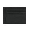 Portacarte REAL LEATHER WALLET PINAR Nero