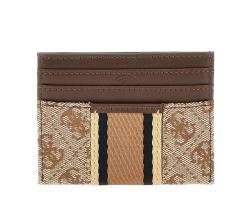 Portacarte Madrid case card Marrone