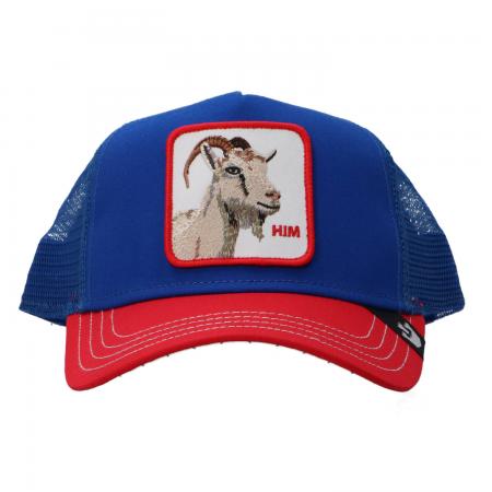 Cappellini Uomo FARM ANIMAL 25 Rosso Blu Him