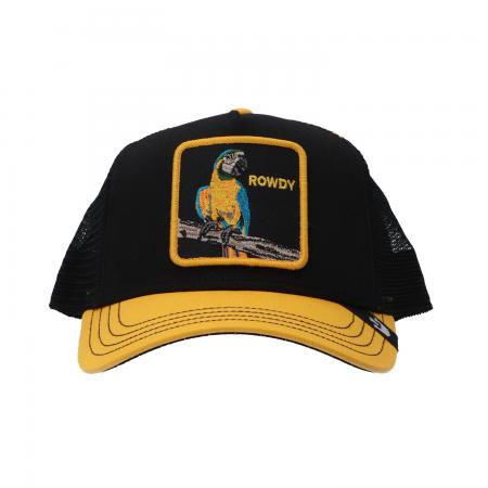 Cappellini Uomo FARM ANIMAL 25 Nero Giallo...