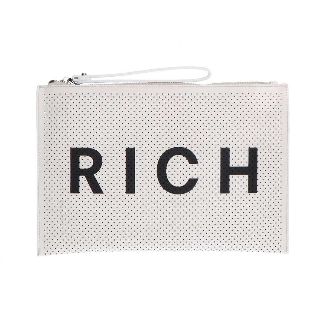 Pochette Richmond traforata Bianco Pochette Richmond traforata Bianco 1