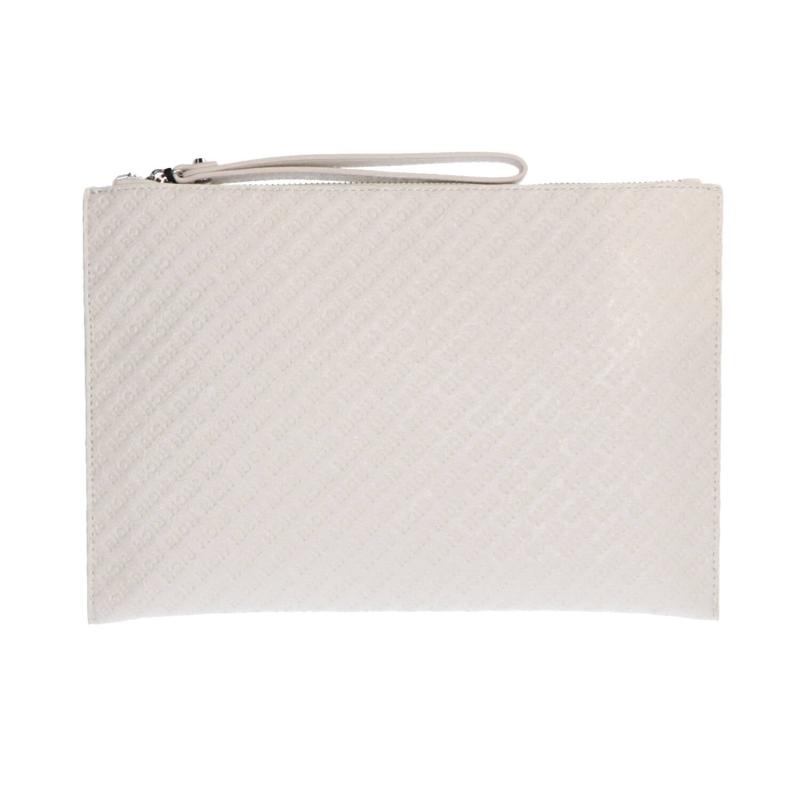 Richmond Pochette Pochette Pochette  traforata Bianco monogram