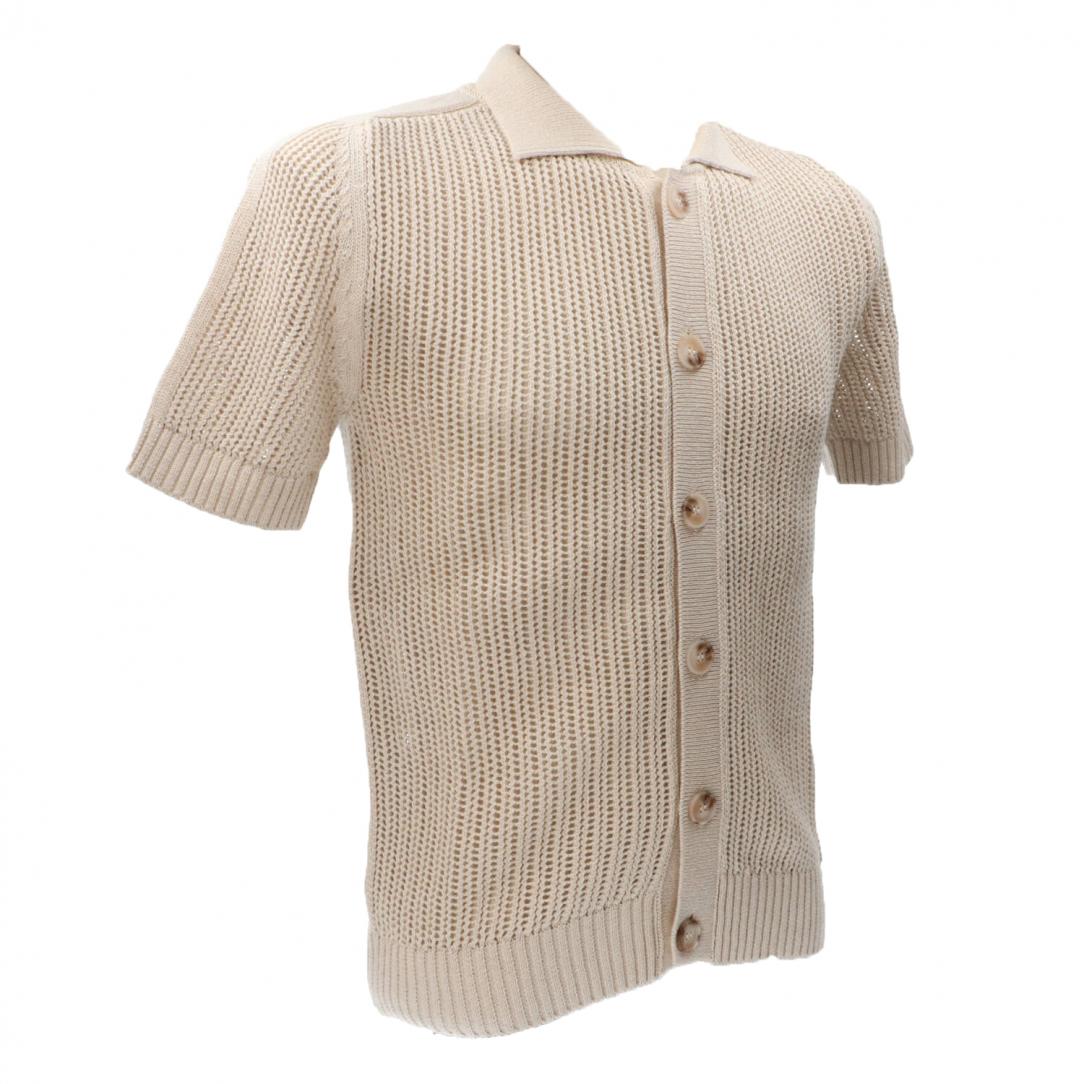 TRAFORATO CARDIGAN ME2984SS Beige TRAFORATO CARDIGAN ME2984SS Beige 2