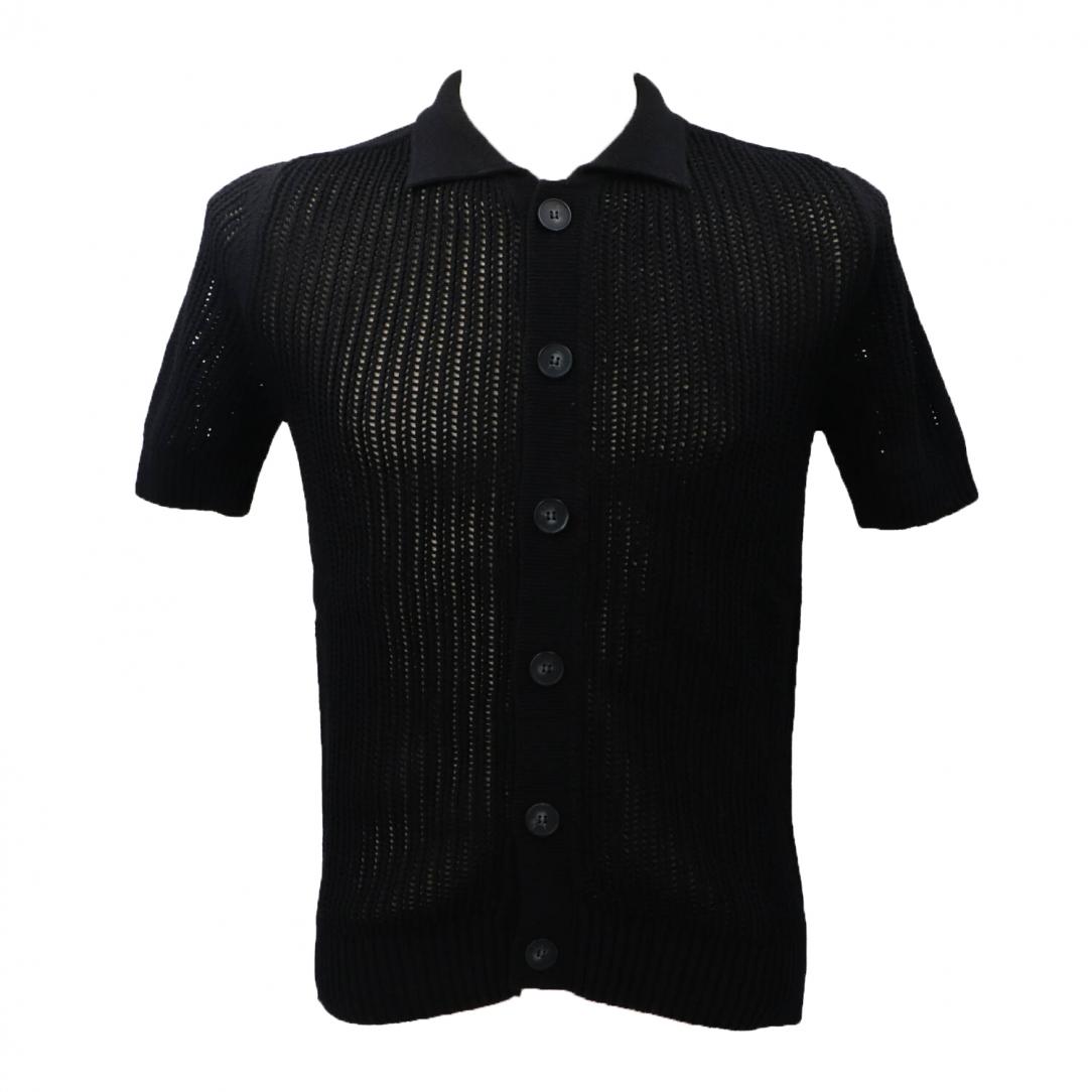 TRAFORATO CARDIGAN ME2984SS Nero TRAFORATO CARDIGAN ME2984SS Nero 1
