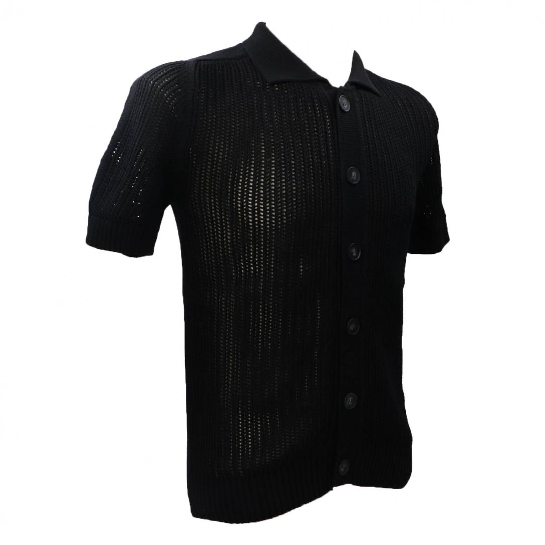 TRAFORATO CARDIGAN ME2984SS Nero TRAFORATO CARDIGAN ME2984SS Nero 2