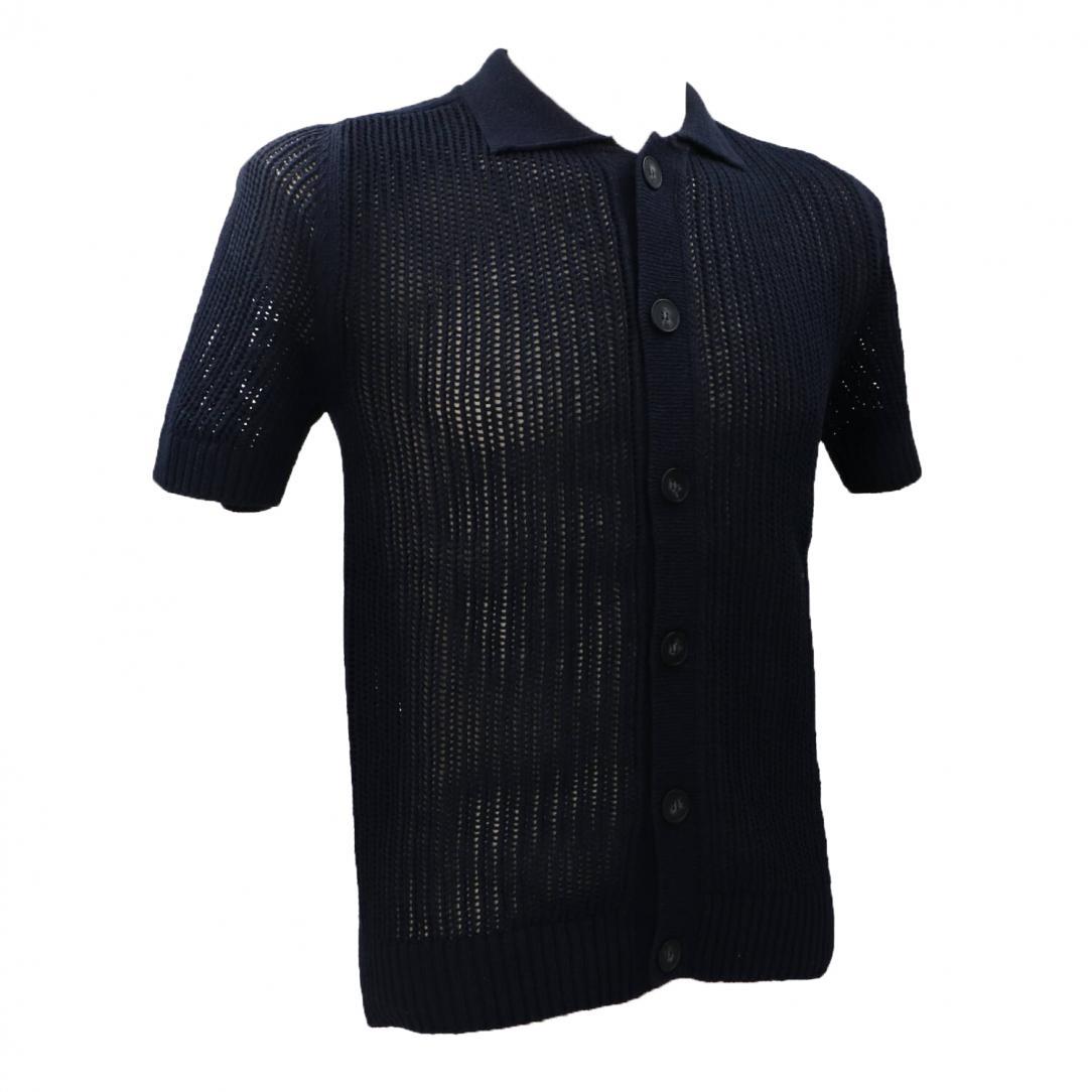 TRAFORATO CARDIGAN ME2984SS Blu TRAFORATO CARDIGAN ME2984SS Blu 2