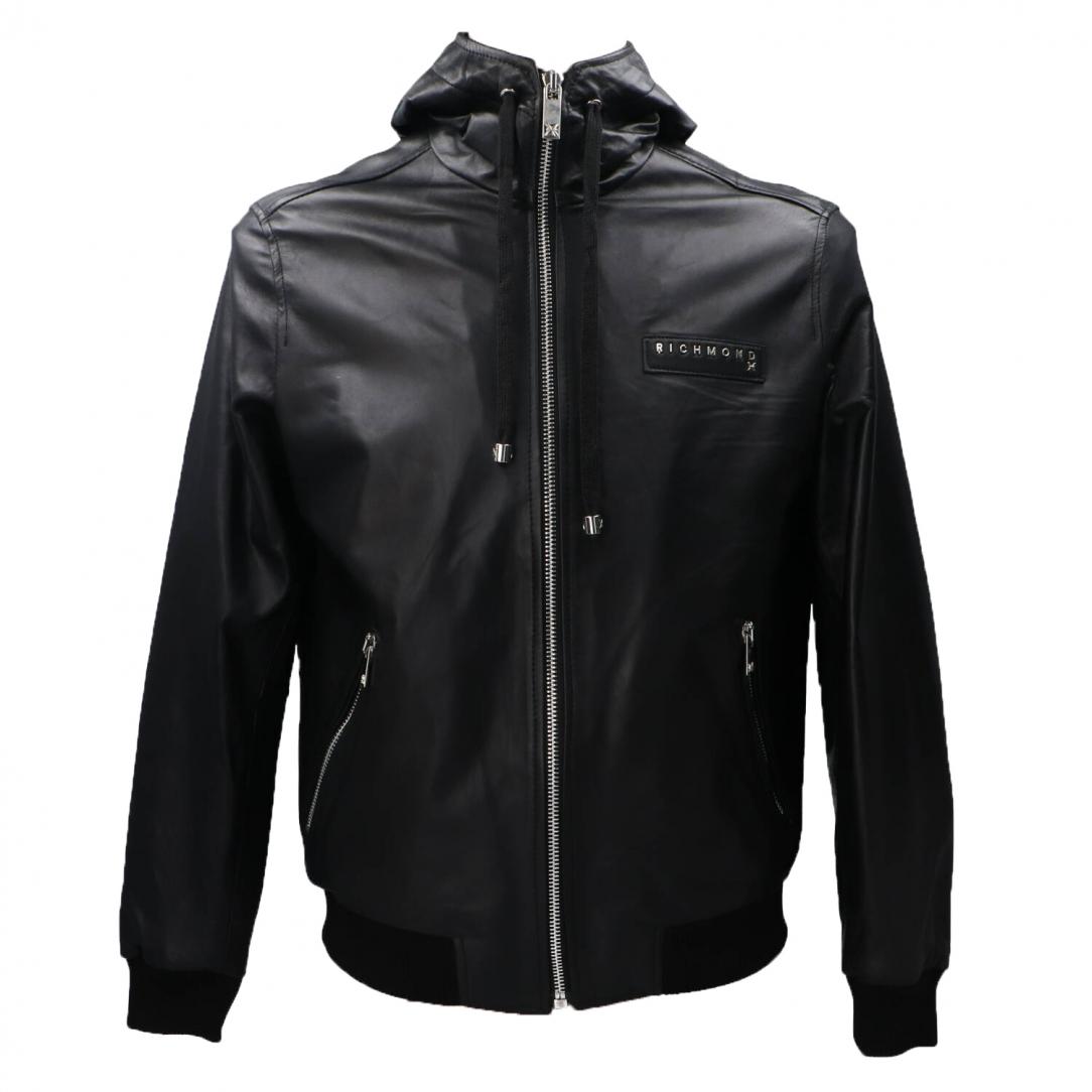 REAL LEATHER JACKET BAUSKE Nero REAL LEATHER JACKET BAUSKE Nero 1