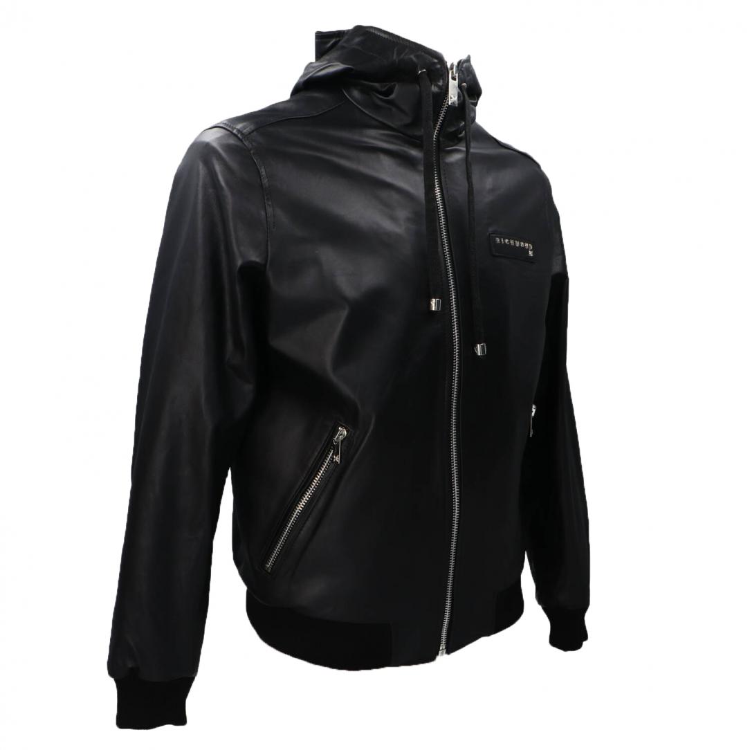 REAL LEATHER JACKET BAUSKE Nero REAL LEATHER JACKET BAUSKE Nero 2