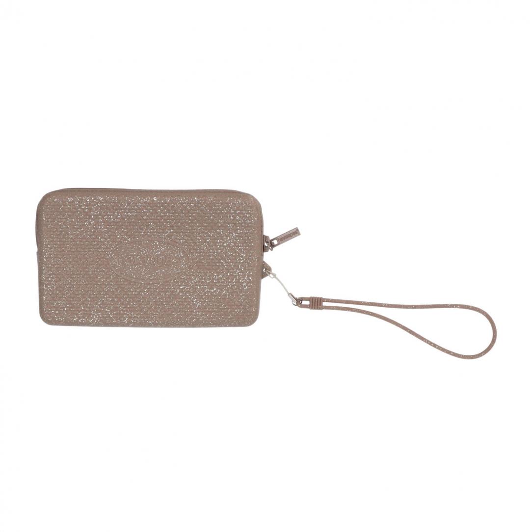 BORSA MINI HAVAIANAS LOGO Beige Beige Glitter BORSA MINI HAVAIANAS LOGO Beige Beige Glitter 2