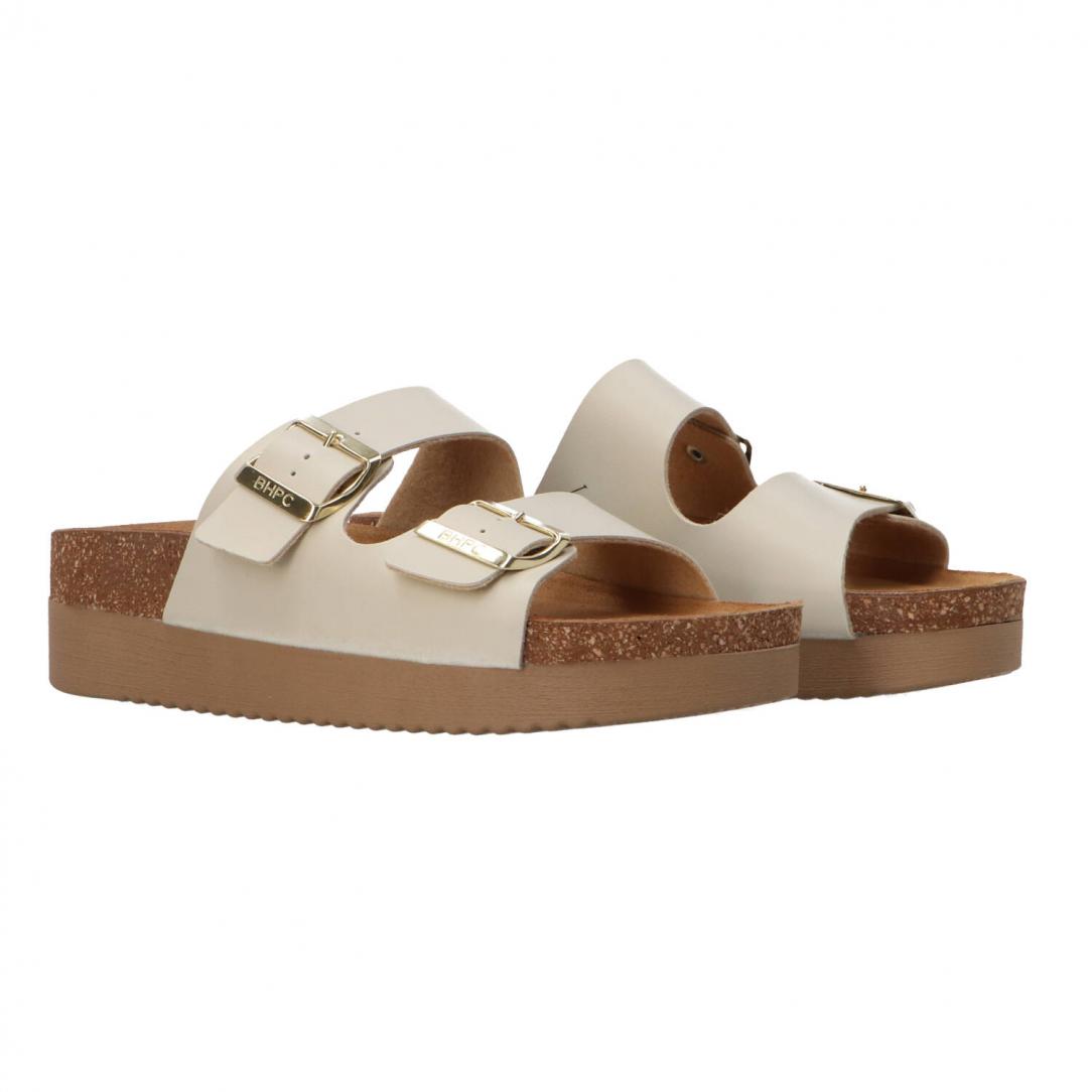 Platform Cristal 501 sandalo con fibbia Beige Platform Cristal 501 sandalo con fibbia Beige 2