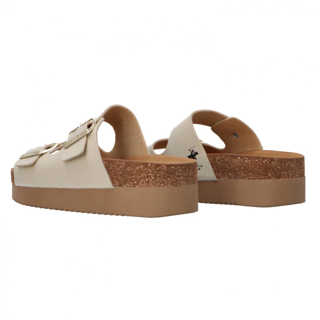 Platform Cristal 501 sandalo con fibbia Beige Platform Cristal 501 sandalo con fibbia Beige 4