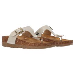 Sandali Berry platform infradito Beige