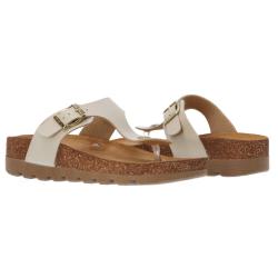 Sandali Berry platform infradito Beige