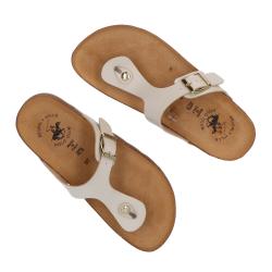 Sandali Berry platform infradito Beige