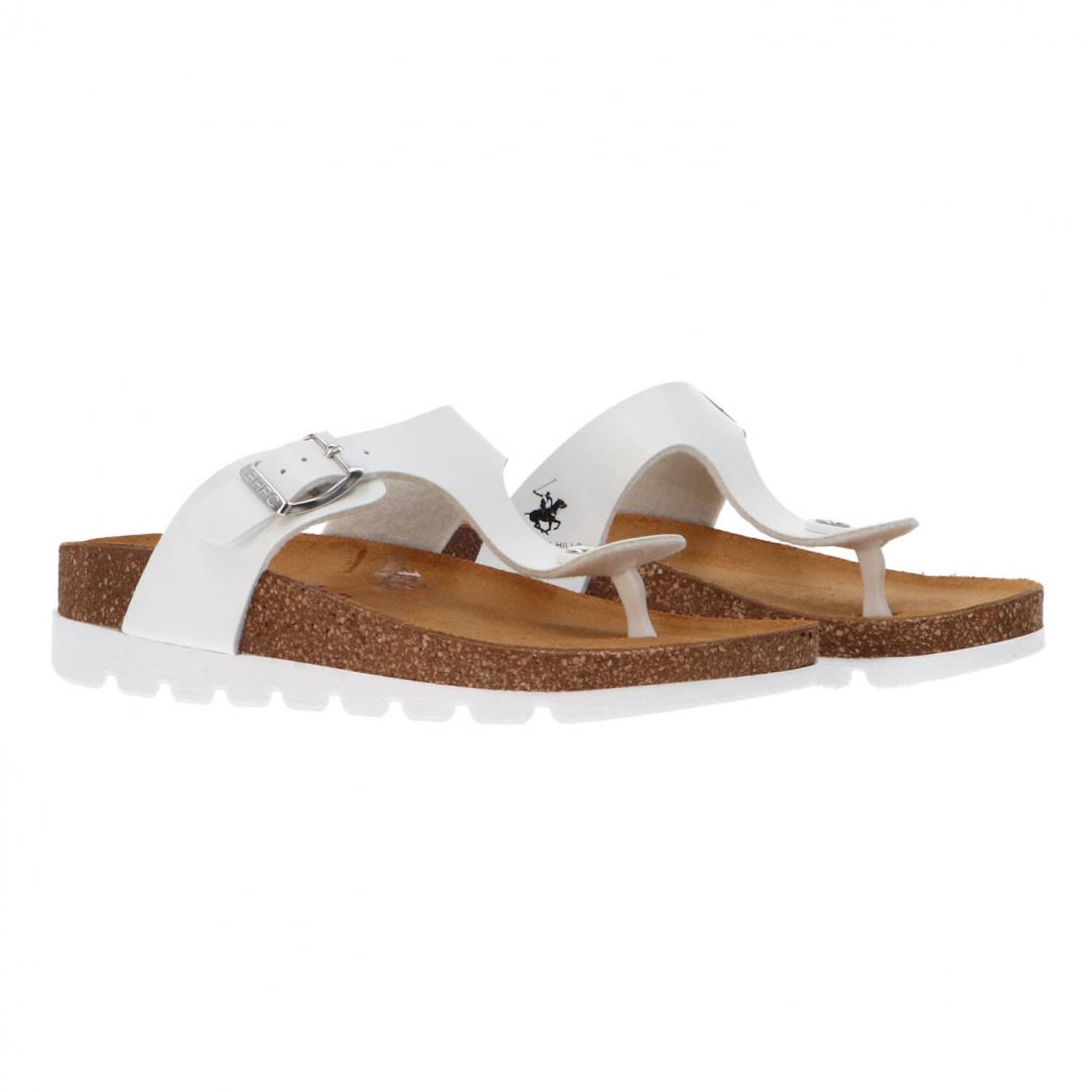 Berry platform infradito Bianco 2