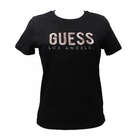 T Shirt Donna SS CN PYTHON LOGO TEE Nero