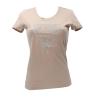Guess T-shirt T-shirt SS CN SHINY TRIANGLE TEE Beige - Foto 1