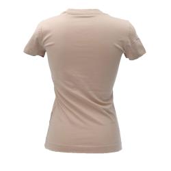 T-shirt SS CN SHINY TRIANGLE TEE Beige