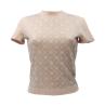 Guess T-shirt T-shirt LOGO CHAIN ALL OVER T-SHIRT Beige Beige - Foto 1