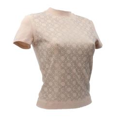 T-shirt LOGO CHAIN ALL OVER T-SHIRT Beige Beige