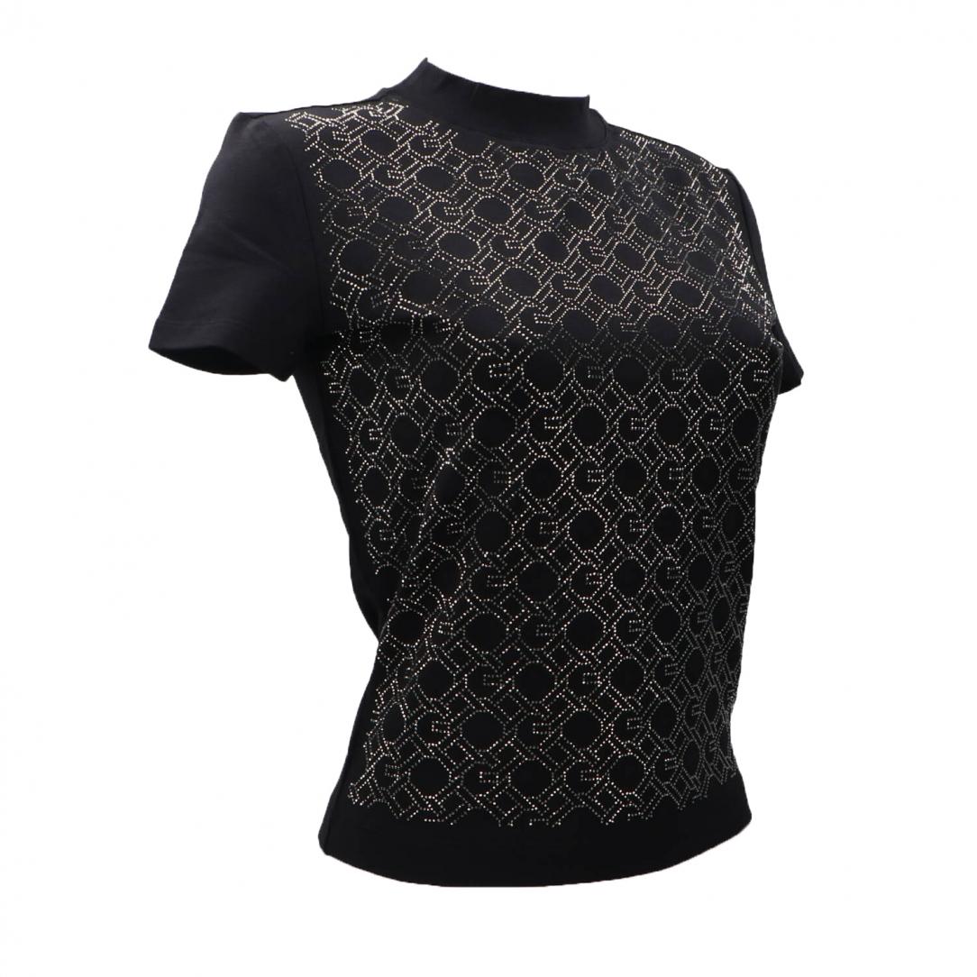 LOGO CHAIN ALL OVER T-SHIRT Nero LOGO CHAIN ALL OVER T-SHIRT Nero 2