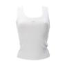 Guess Canotte Canotte ECO TRIANGLE BLING RIBBED TANK Bianco - Foto 1