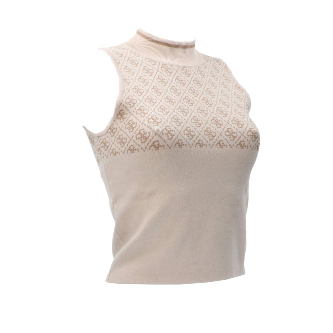 4G LOGO SWEATER TOP Beige 4G LOGO SWEATER TOP Beige 2