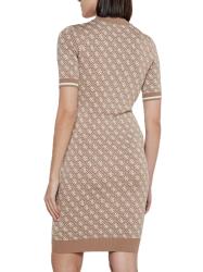 Vestiti LISE 4G LOGO DRESS Marrone