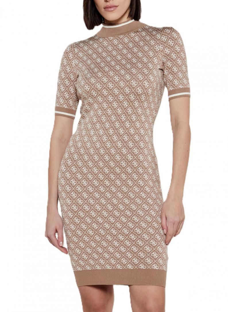 LISE 4G LOGO DRESS Marrone LISE 4G LOGO DRESS Marrone 1
