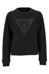 Guess Felpe Felpe TRIANGLE SWEATSHIRT Nero