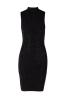 Guess Vestiti Vestiti RHINESTONE BODYCON MINI SWEATER DRESS Nero - Foto 1