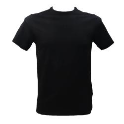 Guess T-shirt T-shirt LOGO RICAMATO T-SHIRT SLIM Nero