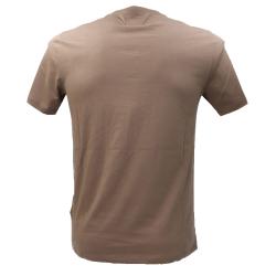 T-shirt LOGO RICAMATO T-SHIRT SLIM Marrone