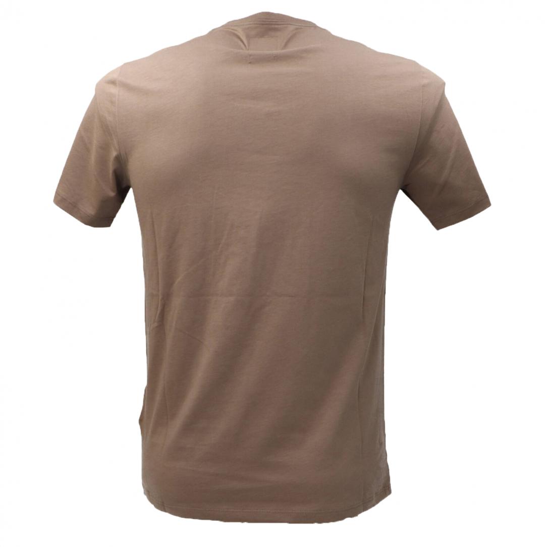 LOGO RICAMATO T-SHIRT SLIM Marrone LOGO RICAMATO T-SHIRT SLIM Marrone 3