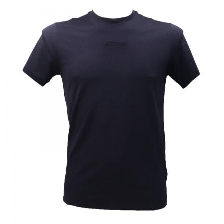 T Shirt Uomo LOGO RICAMATO T-SHIRT SLIM Blu