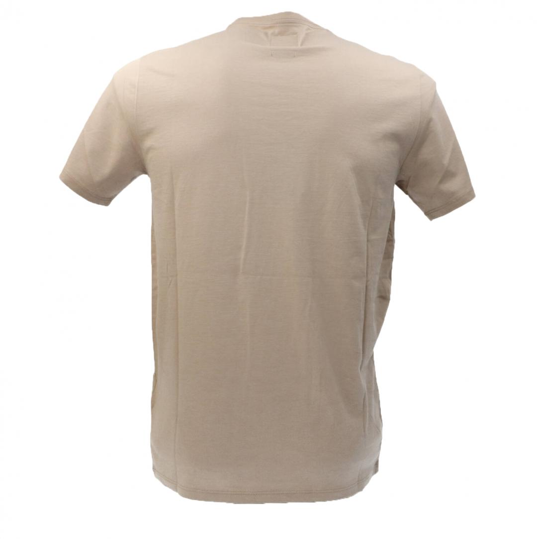 LOGO RICAMATO T-SHIRT SLIM Beige LOGO RICAMATO T-SHIRT SLIM Beige 3