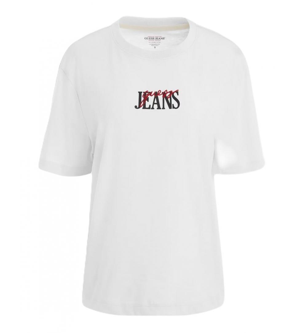 GUESS LOGO TEE WOMEN Bianco GUESS LOGO TEE WOMEN Bianco 1