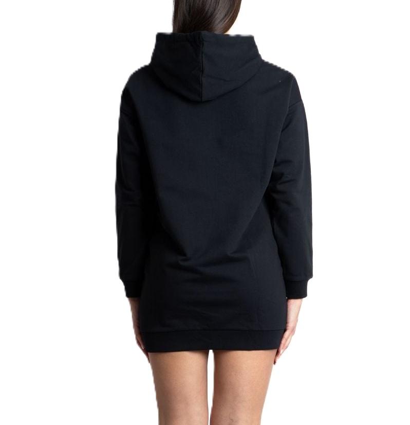 V6A1787 FELPA DRESS Nero V6A1787 FELPA DRESS Nero 3