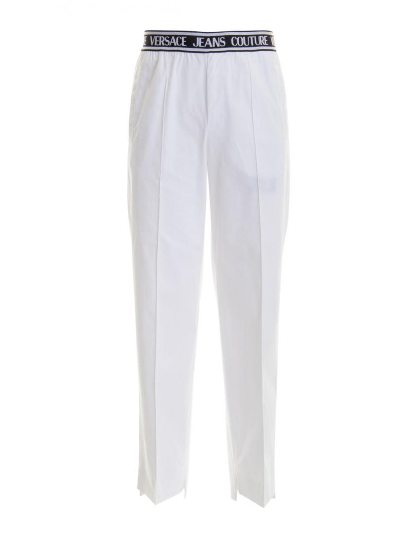 LOGO TROUSERS DRILL Bianco LOGO TROUSERS DRILL Bianco 1