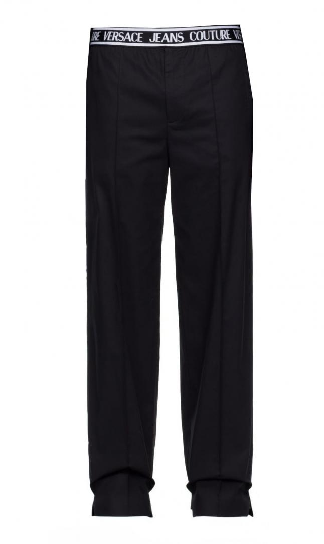 LOGO TROUSERS DRILL Nero LOGO TROUSERS DRILL Nero 1