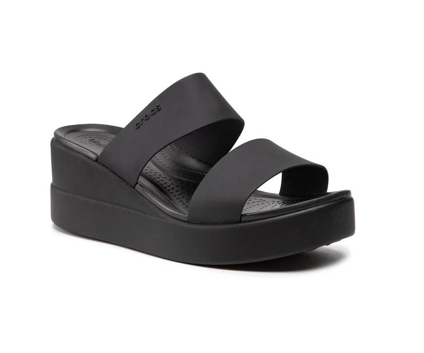 CROCS BROOKLYN SANDALS Nero Mid CROCS BROOKLYN SANDALS Nero Mid 2